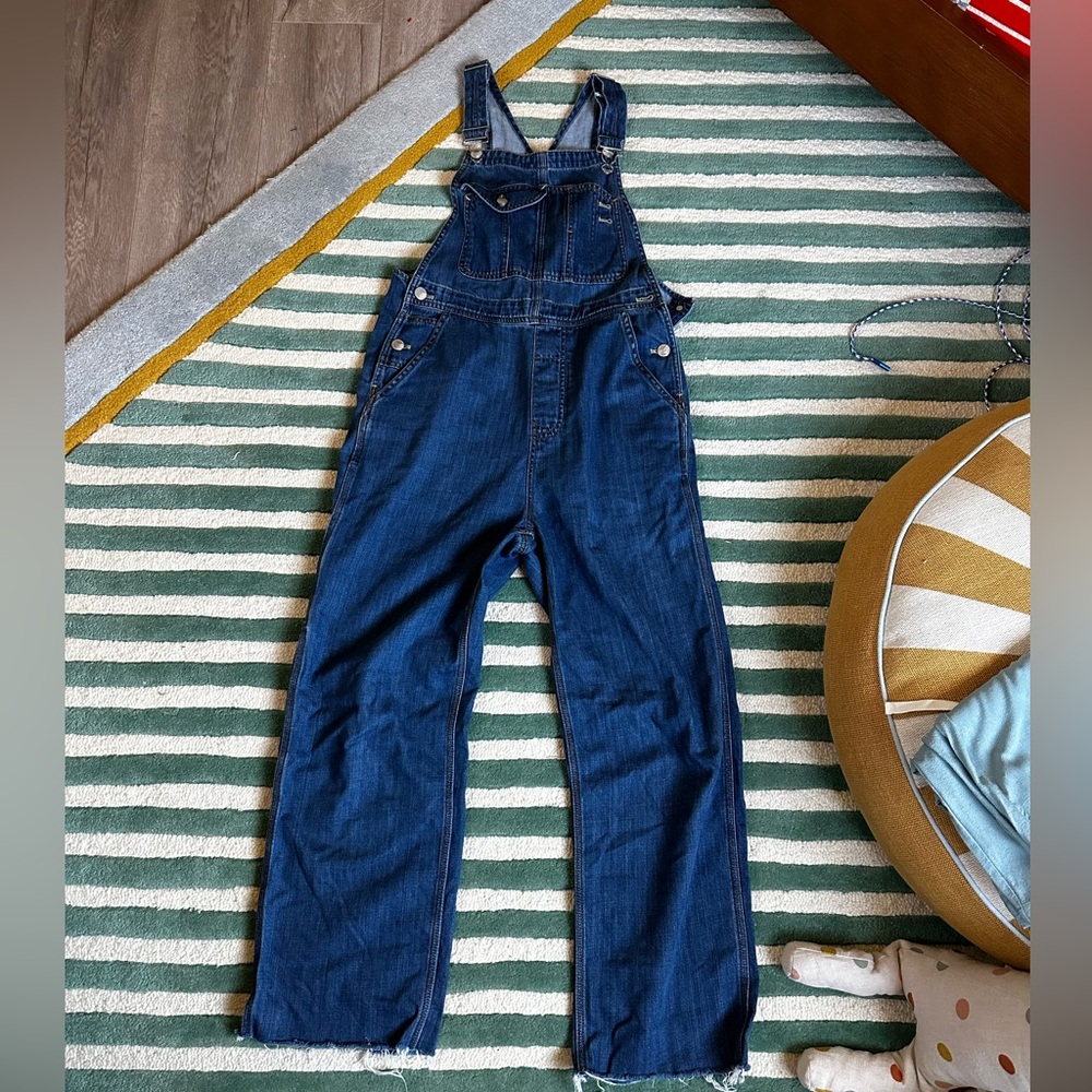 Outerknown Women's Blue Jeans Overalls